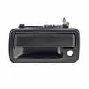 MANIJA EXTERIOR CV BLAZER (S10) 95-01  GM SONOMA/JIMMY 95-04/ENVOY 95-01  OD BRAVADA 96-01  CV S10 95-04  CON HOYO PARA LLAVE LISA PARA PINTAR NEGRA PLASTICO HUSHAN Izquierdo Delantera  
