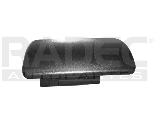 MANIJA EXTERIOR CV BLAZER (S10)  GM JIMMY  OD BRAVADA 95-05  5TA PUERTA CRISTAL TRASERO CORRUGADA NEGRO PLASTICO HUSHAN    