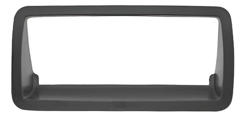 MANIJA DE TAPA CV S10  GM SONOMA 95-04  IZ HOMBRE 96-00  SOLO BISEL CORRUGADA NEGRO PLASTICO HUSHAN    