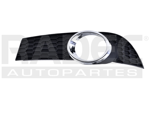 REJILLA FASCIA CV AVEO 12-17 C/HOYO P/FARO F/CROMADO DER