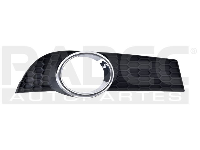 REJILLA FASCIA CV AVEO 12-17 C/HOYO P/FARO F/CROMADO IZQ
