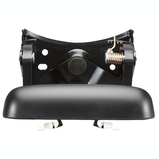 MANIJA DE TAPA CV SILVERADO  GM SIERRA 99-06  LISA NEGRA ZINC CON PLASTICO HUSHAN    