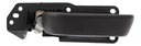 MANIJA INTERIOR CV CHEYENNE/SILVERADO  GM SIERRA  CV PICK UP 07-13  CON PERNO Y BASE NORMAL Y DOBLE CABINA NEGRO PLASTICO HUSHAN Derecho Delantera/Trasera  
