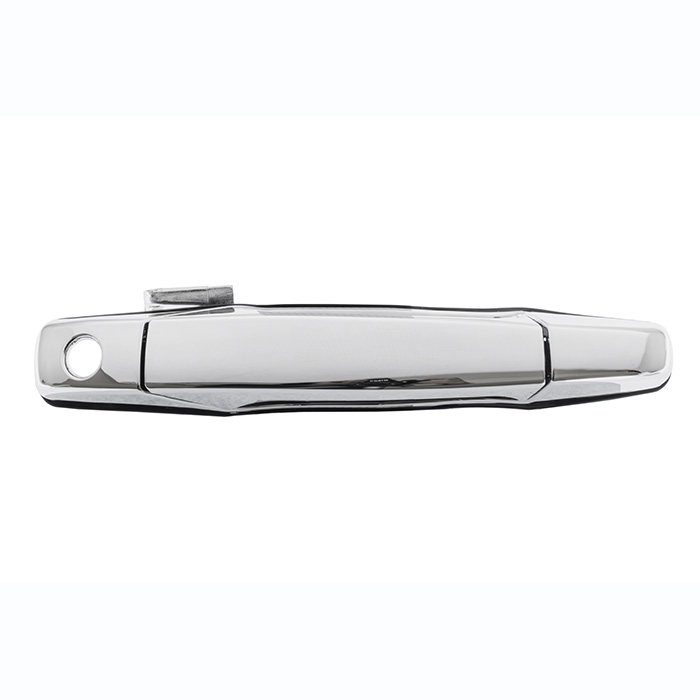 MANIJA EXTERIOR CV CHEYENNE/SILVERADO 07-13/SUBURBAN/TAHOE 07-14/AVALANCHE  GM SIERRA 07-13/YUKON 07-14  CV PICK UP 07-13  CROMADA PLASTICO HUSHAN Derecho Delantera  