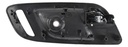 MANIJA INTERIOR CV AVALANCHE 07-13/SUBURBAN/TAHOE  GM YUKON 07-14  CV CHEYENNE/PICK UP 07-13  CON HOYO PARA SEGURO NEGRA/CROMO PLASTICO HUSHAN Derecho Delantera  