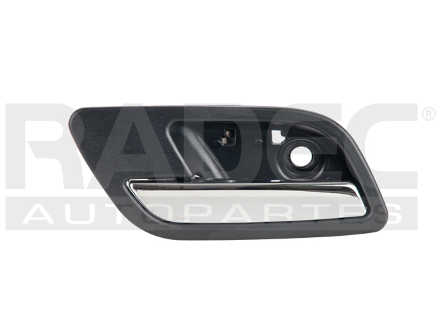 MANIJA INTERIOR CV AVALANCHE 07-13/SUBURBAN/TAHOE  GM YUKON 07-14  CV CHEYENNE/PICK UP 07-13  NEGRA/CROMO PLASTICO HUSHAN Izquierdo Trasera  