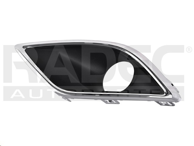 REJILLA FASCIA DELANTERA CV AVEO 18-23 LINEA NUEVA C/HOYO P/FARO F/CROMADO LT/LTZ L4 4 CILINDROS 1.5L 4 PUERTAS IZQ