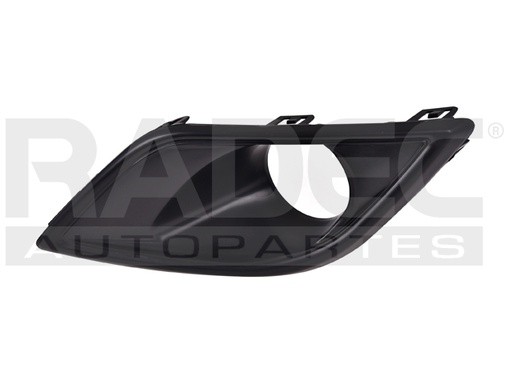 REJILLA FASCIA DELANTERA CV AVEO 18-23 LINEA NUEVA C/HOYO P/FARO LT/LTZ L4 4 CILINDROS 1.5L 4 PUERTAS DER