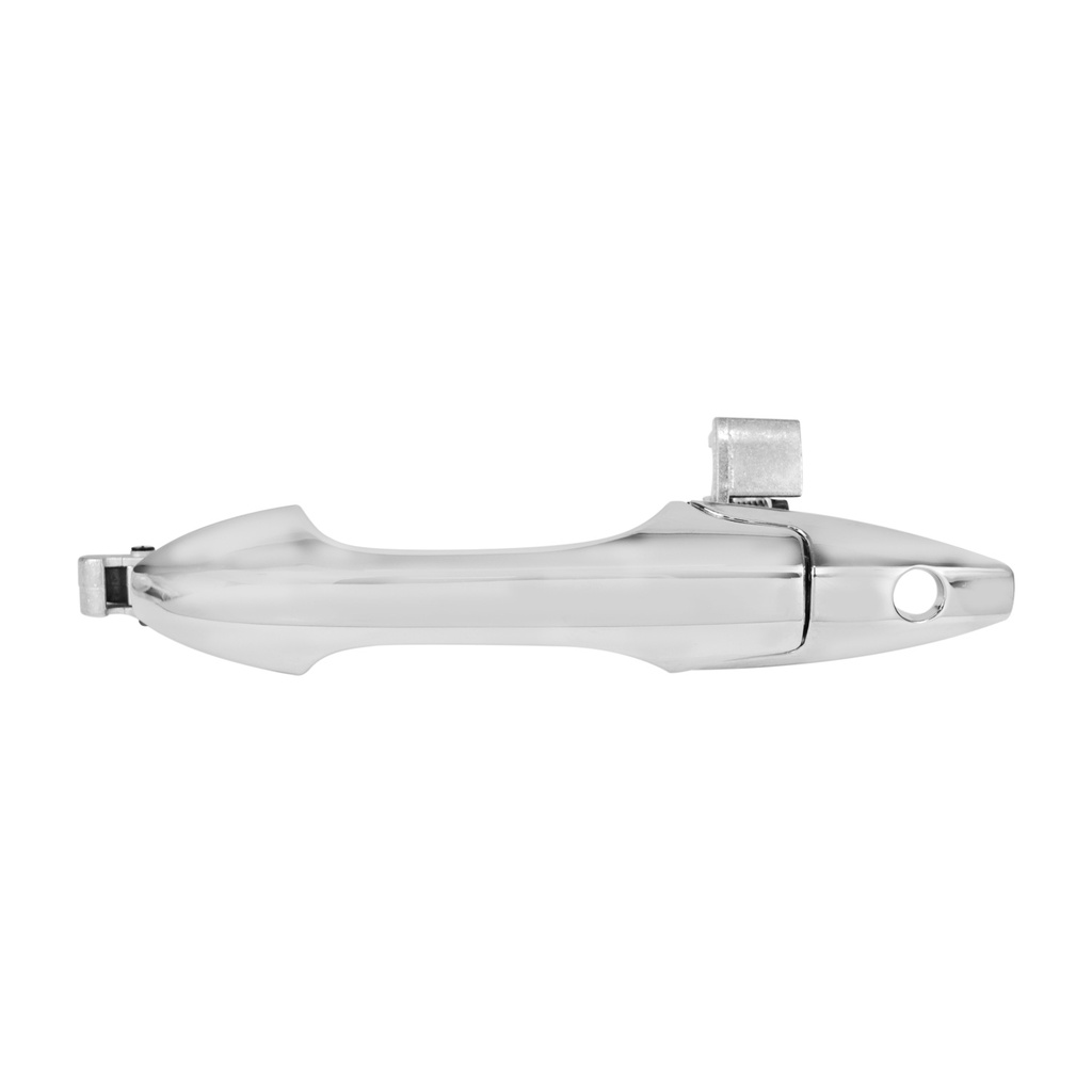 MANIJA EXTERIOR AC RDX 07-12  CON HOYO PARA LLAVE CROMADA PLASTICO HUSHAN Izquierdo Delantera  