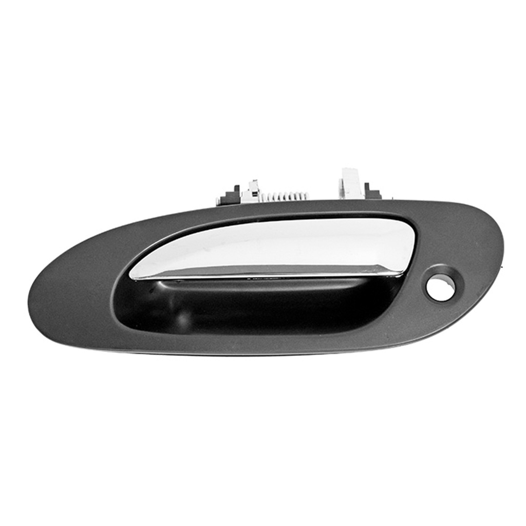 MANIJA EXTERIOR AC TL 99-03  CON HOYO PARA LLAVE CROMADA/NEGRA HUSHAN Izquierdo Delantera  