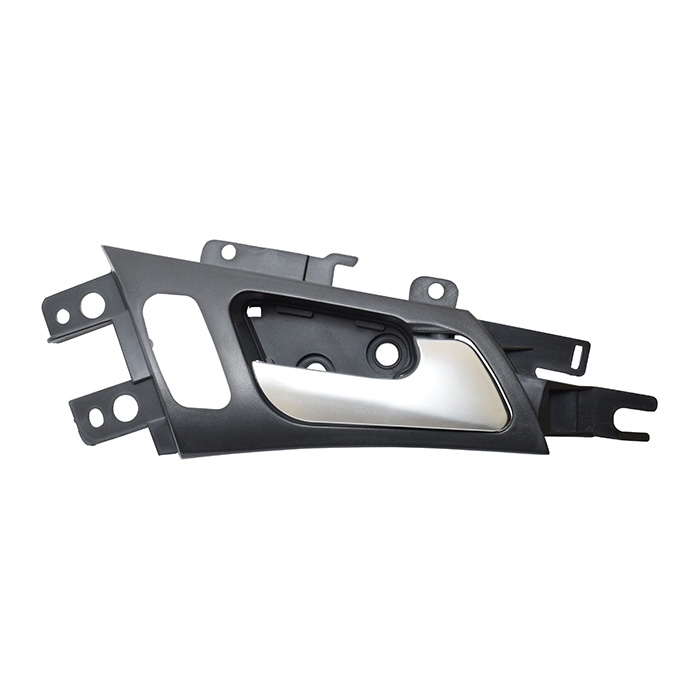 MANIJA INTERIOR AC TL 04-08  CON HOYO PARA SEGURO NEGRO/PLATA PLASTICO HUSHAN Derecho Delantera  