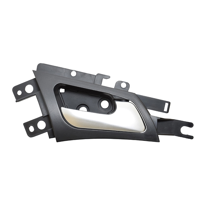 MANIJA INTERIOR AC TL 04-08  NEGRO/PLATA PLASTICO HUSHAN Derecho Trasera  