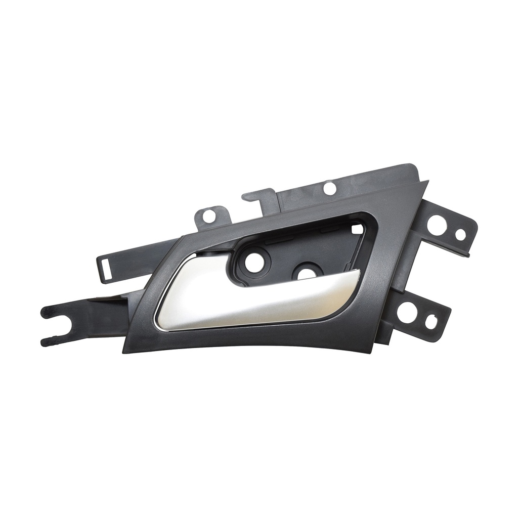 MANIJA INTERIOR AC TL 04-08  NEGRO/PLATA PLASTICO HUSHAN Izquierdo Trasera  