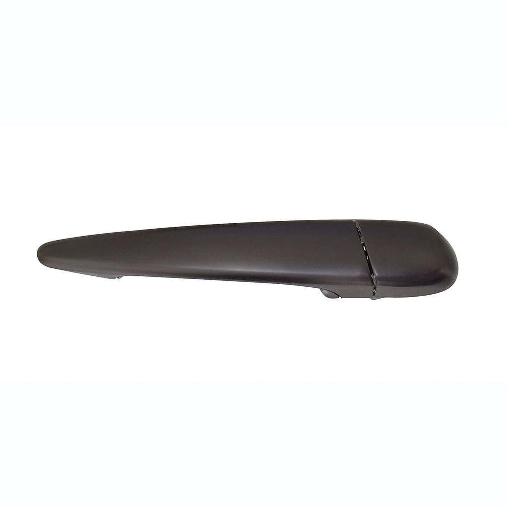 MANIJA EXTERIOR BW SERIE 3 01-06  SIN HOYO PARA LLAVE LISA PARA PINTAR NEGRA PLASTICO HUSHAN Derecho Delantera/Trasera  