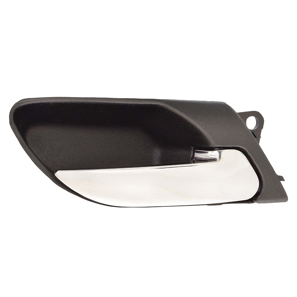 MANIJA INTERIOR BW SERIE 3 99-06  NEGRA/CROMO PLASTICO HUSHAN Derecho Trasera  