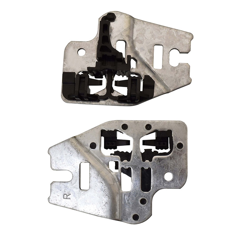 REPUESTO DE ELEVADOR BW SERIE 3 99-03  BASE CORREDERA 2 PIEZAS METAL HUSHAN Derecho/Izquierdo Delantera  