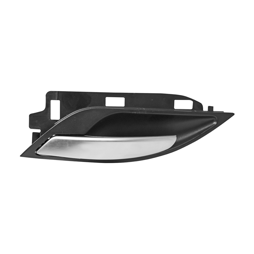 MANIJA INTERIOR BW X1 09-15  NEGRO/PLATA PLASTICO HUSHAN Izquierdo Delantera/Trasera  