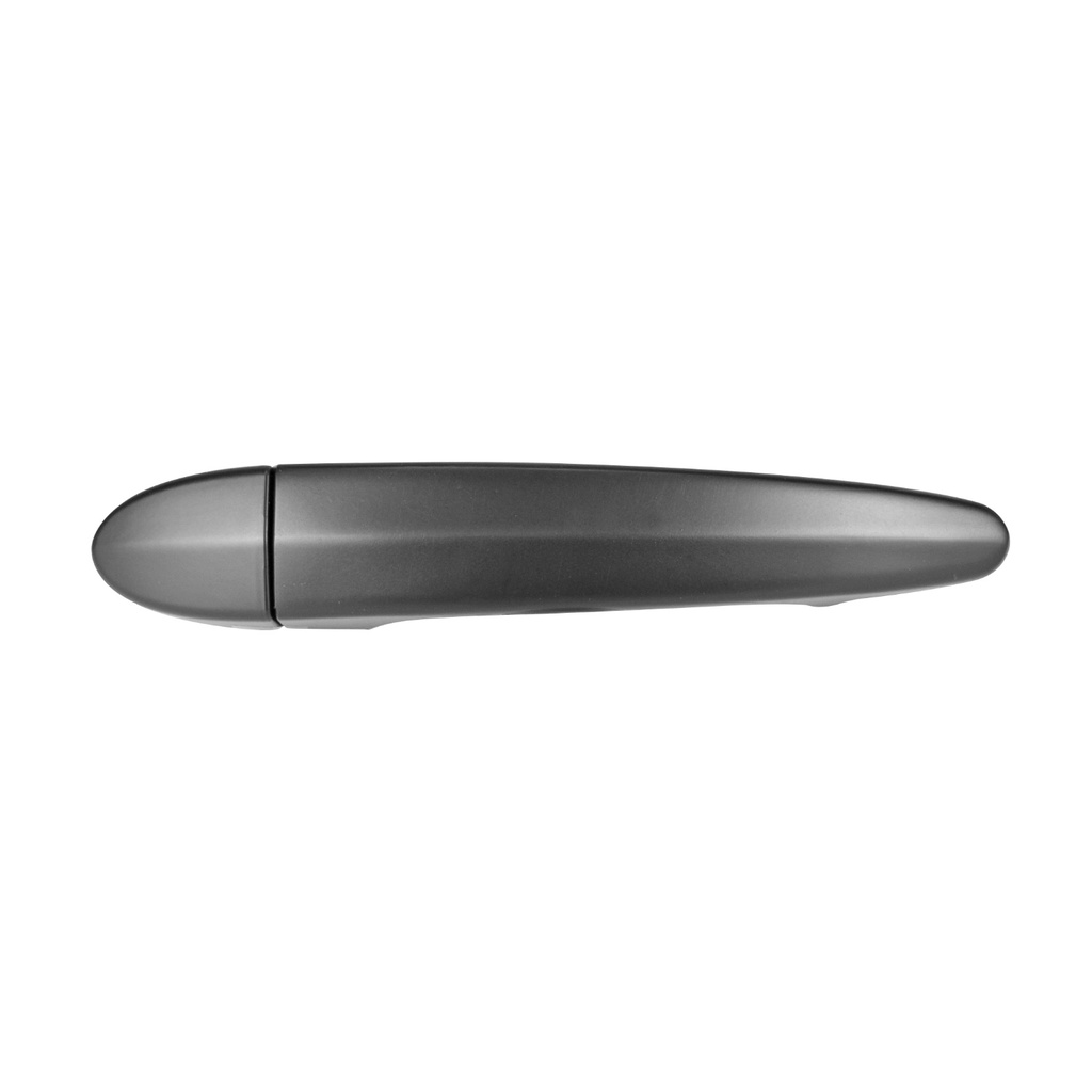 MANIJA EXTERIOR BW X3 04-07  SIN HOYO PARA LLAVE LISA NEGRA PLASTICO HUSHAN Derecho Delantera/Trasera  