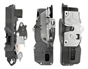 CHAPA DE PUERTA CD ESCALADE  CV AVALANCHE/CHEYENNE/SILVERADO 07-13/SUBURBAN/TAHOE 07-14  GM SIERRA 07-13/YUKON 07-14  ELECTRICA ENCHUFE LARGO 5 PINS NEGRA 12VCC Izquierdo Delantera   107143 002-0502-01
