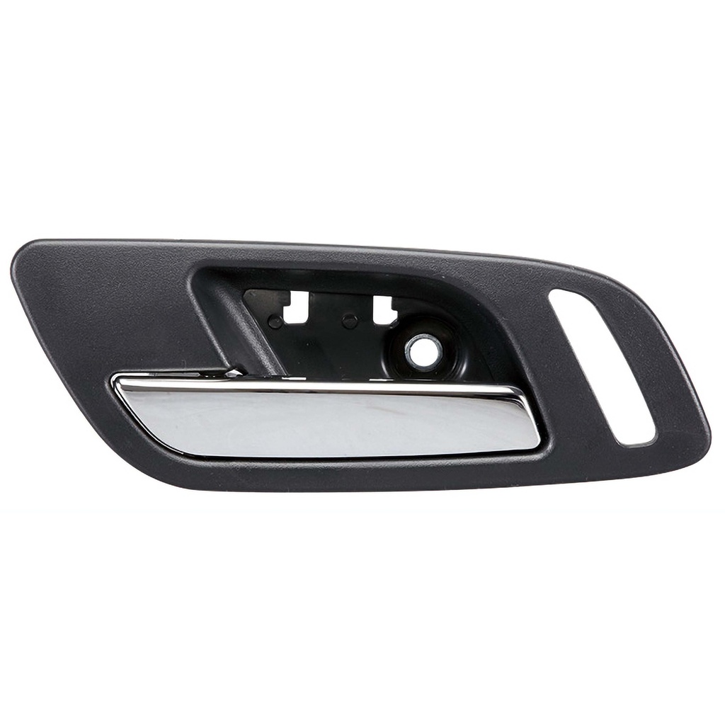 MANIJA INTERIOR CD ESCALADE EXT/ESV  CV SUBURBAN/TAHOE  GM YUKON 07-14  CON HOYO PARA SEGURO NEGRA/CROMO PLASTICO HUSHAN Izquierdo Delantera  