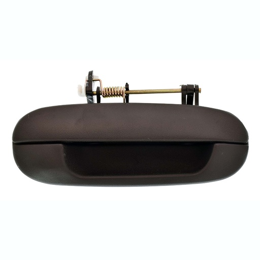 MANIJA EXTERIOR CV TRAIL BLAZER  GM ENVOY  OD BRAVADA  BK RAINIER 02-09  IZ ASCENDER 03-08  SIN HOYO PARA LLAVE CORRUGADA NEGRA PLASTICO HUSHAN Derecho Delantera  