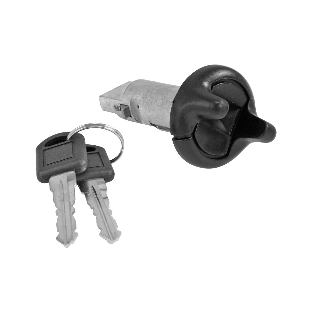 CILINDRO DE ENCENDIDO CV ASTRO 95-05/BLAZER (S10) 95-97/CHEYENNE 95-98/S10 95-97/SILVERADO 95-98/SUBURBAN/TAHOE 95-99/PICK UP  GM SIERRA/YUKON 95-98  CON LLAVE SIN CANDADO CON ARILLO METAL CORRUGADO NEGRO 12VCC MANIJAUTO    