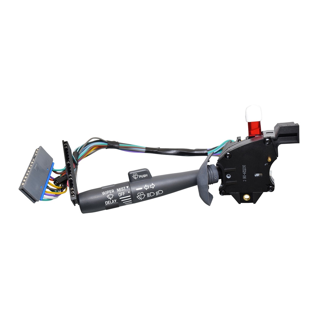 PALANCA DIRECCIONAL CV BLAZER (S10) 95-97/SUBURBAN 95-00/SILVERADO/CHEYENNE 95-98/TAHOE 95-99/EXPRESS VAN 96-02  GM SIERRA 95-98/YUKON 95-99/SONOMA/JIMMY 95-97  OD BRAVADA 96-97  GM SAVANA 96-00  CV ASTRO 95-00  LIMPIABRISAS/INTERMITENTES/LUCES 3 PASOS 12VCC CUB    