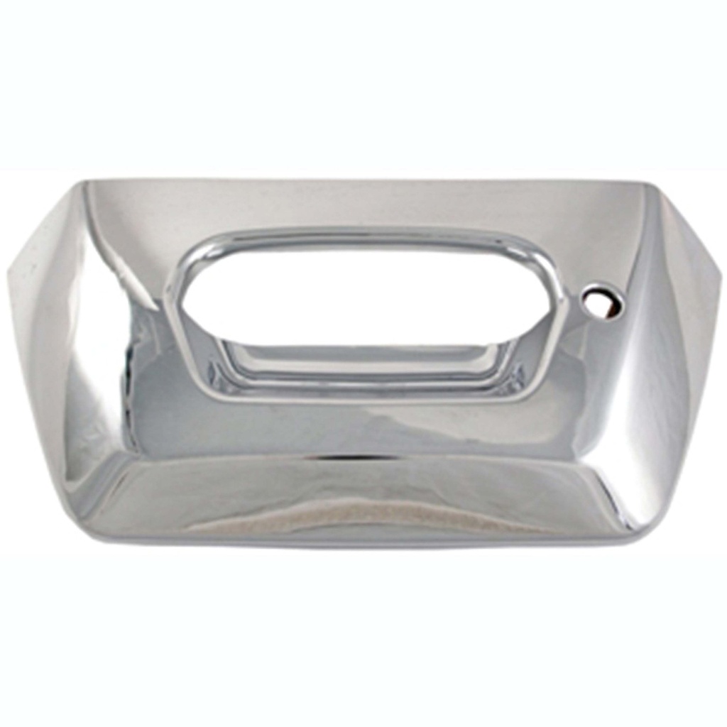 MANIJA DE TAPA CV AVALANCHE 02-06  CON HOYO PARA LLAVE SOLO BISEL CROMO PLASTICO HUSHAN    