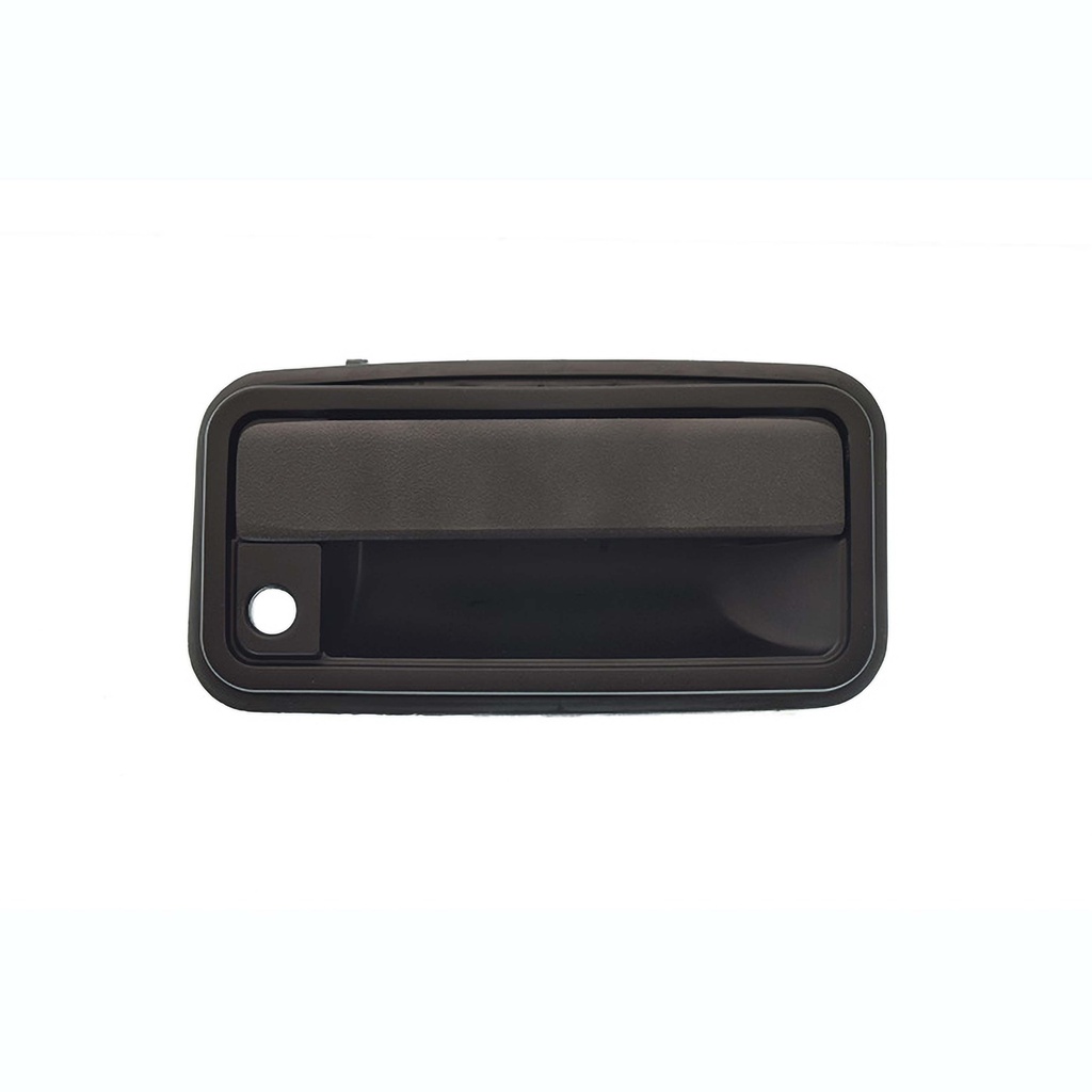 MANIJA EXTERIOR CV SUBURBAN 92-94/BLAZER (C10) 88-94/TAHOE  GM YUKON 92-94  CON HOYO PARA LLAVE 5TA PUERTA PUERTA DOBLE CORRUGADA NEGRO ZINC CON PLASTICO HUSHAN    