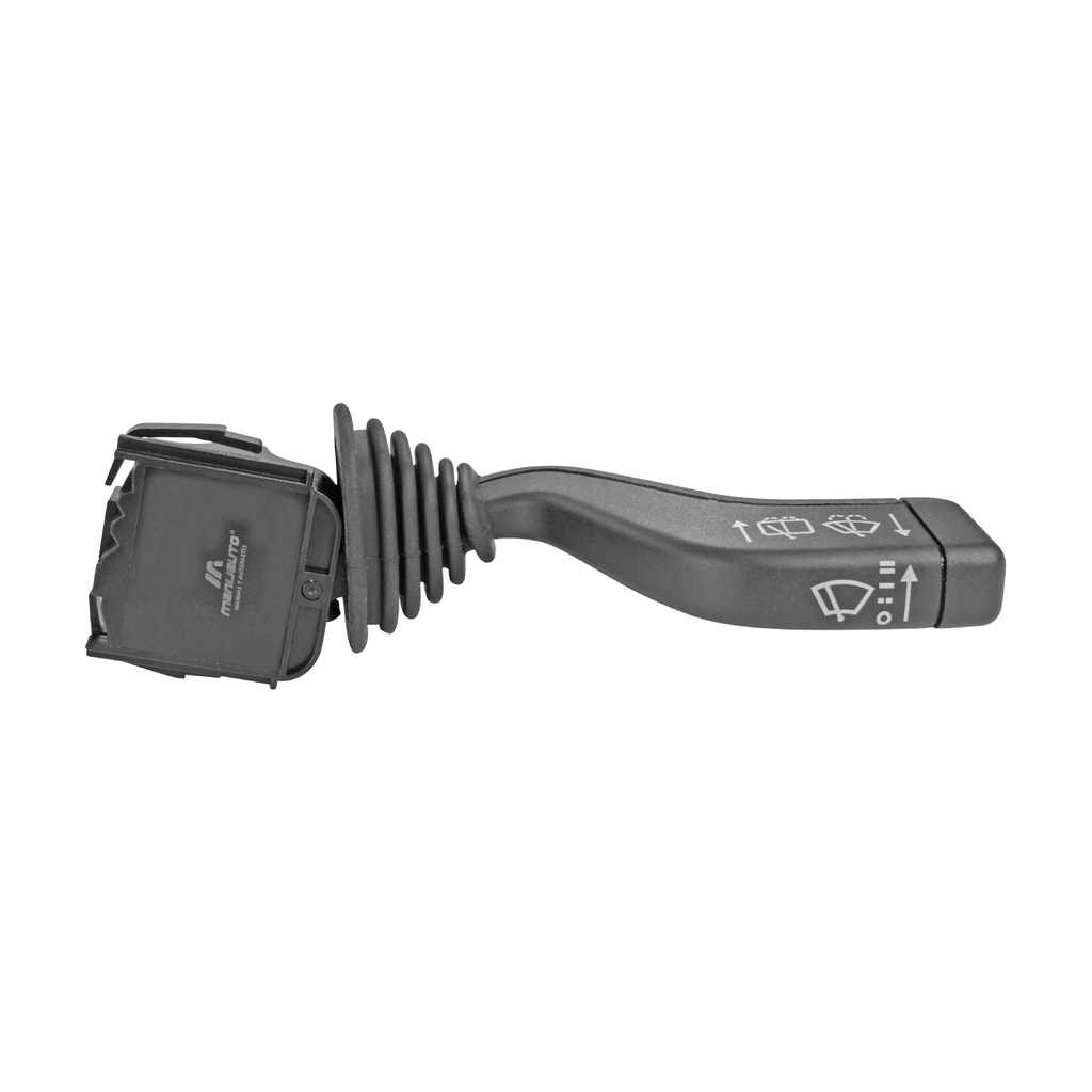 PALANCA LIMPIABRISAS CV CHEVY GUAYIN 94-12/CORSA HATCHBACK 02-05  9 PINS NEGRO CON LIMPIADOR TRASERO 12VCC 3 PASOS    