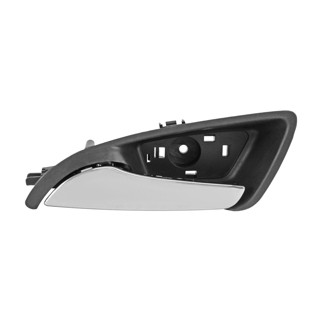 MANIJA INTERIOR CV EQUINOX 18-21  SIN HOYO CROMADA/NEGRA PLASTICO HUSHAN Izquierdo Trasera  