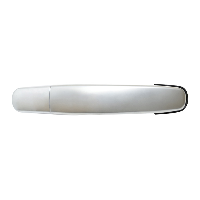 MANIJA EXTERIOR CV HHR 06-11  SIN HOYO PARA LLAVE LISA PLATA PLASTICO HUSHAN Derecho/Izquierdo Delantera/Trasera  