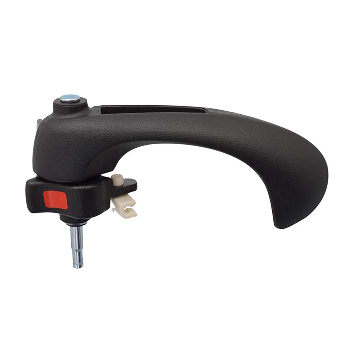 MANIJA INTERIOR CV MALIBU 97-03  NEGRO PLASTICO HUSHAN Derecho Delantera  
