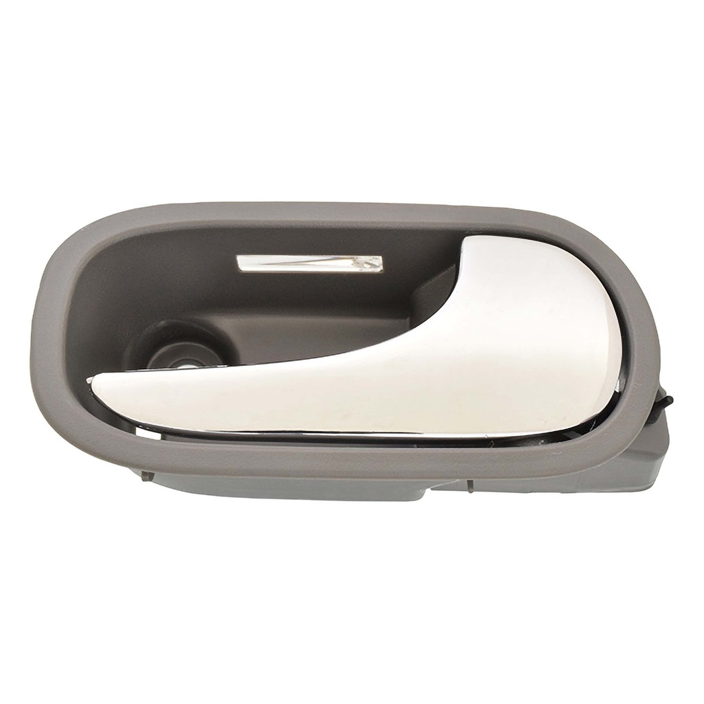 MANIJA INTERIOR CV MALIBU 08-12  CON HOYO PARA LUZ LED GRIS/CROMO PLASTICO HUSHAN Derecho Delantera  