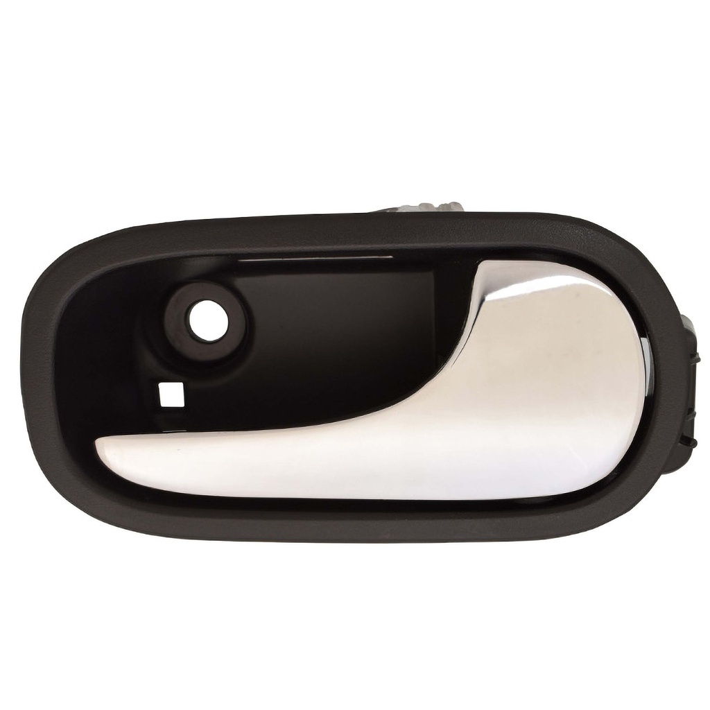 MANIJA INTERIOR CV MALIBU 08-12  SN AURA 07-10  CON HOYO PARA LUZ LED NEGRA/CROMO PLASTICO HUSHAN Derecho Delantera  