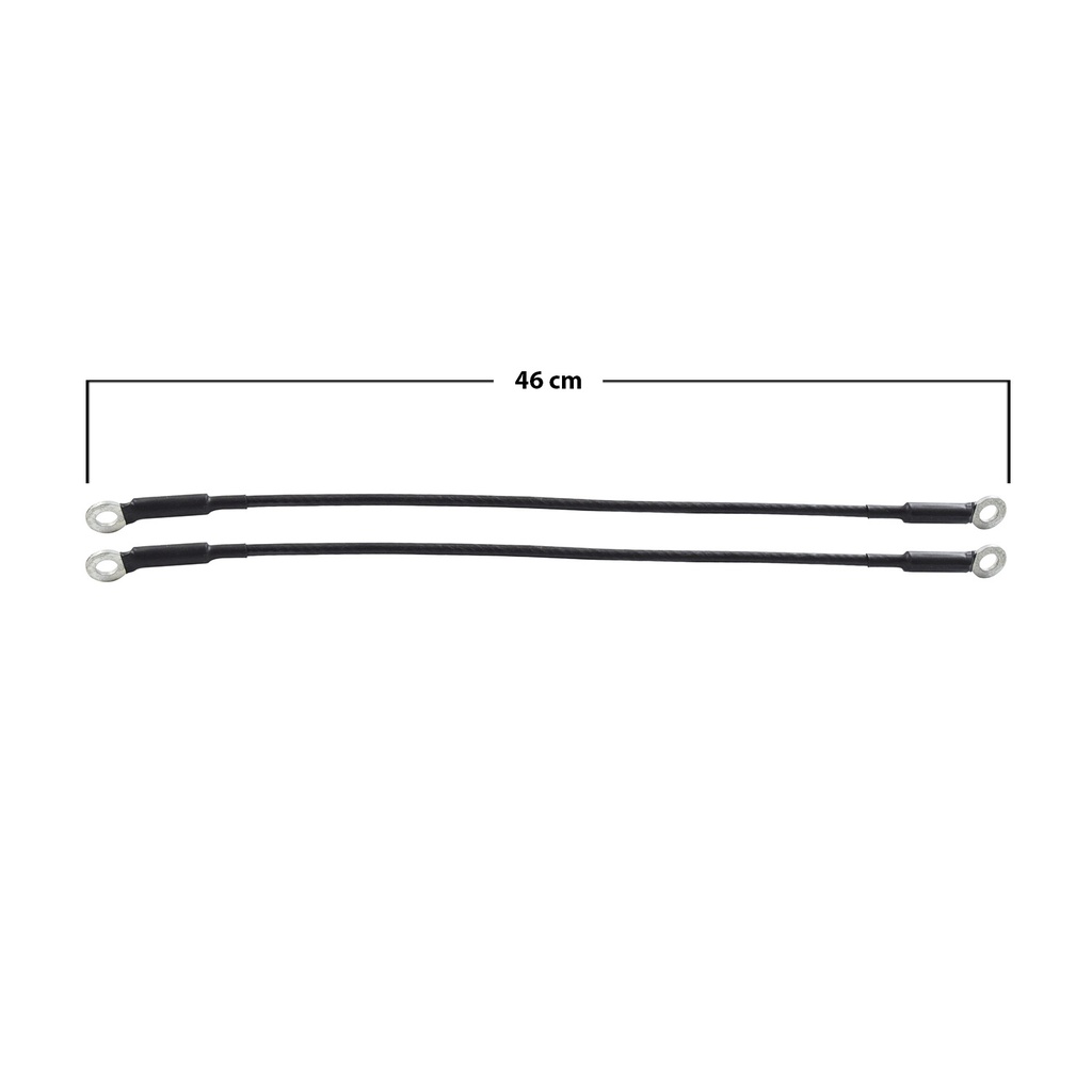 CABLES DE TAPA CV S10 82-94  JUEGO 46CM HUSHAN    