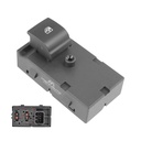 CONTROL ELECTRICO CV SONIC 12-17/TRAX 13-19/SPARK 11-18  DE ELEVADOR 6 PINS 1 TECLA NEGRA 12VCC MANIJAUTO Derecho/Izquierdo Trasera  