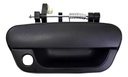 MANIJA EXTERIOR CV SPARK 11-17/BEAT HATCHBACK/SEDAN 17-20  CON HOYO PARA LLAVE LISA PARA PINTAR NEGRA PLASTICO HUSHAN Derecho Delantera  