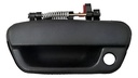 MANIJA EXTERIOR CV SPARK 11-17/BEAT HATCHBACK/SEDAN 17-20  CON HOYO PARA LLAVE LISA PARA PINTAR NEGRA PLASTICO HUSHAN Izquierdo Delantera  