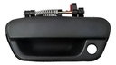 MANIJA EXTERIOR CV SPARK 11-17/BEAT HATCHBACK/SEDAN 17-20  CON HOYO PARA LLAVE LISA PARA PINTAR NEGRA PLASTICO HUSHAN Izquierdo Delantera  