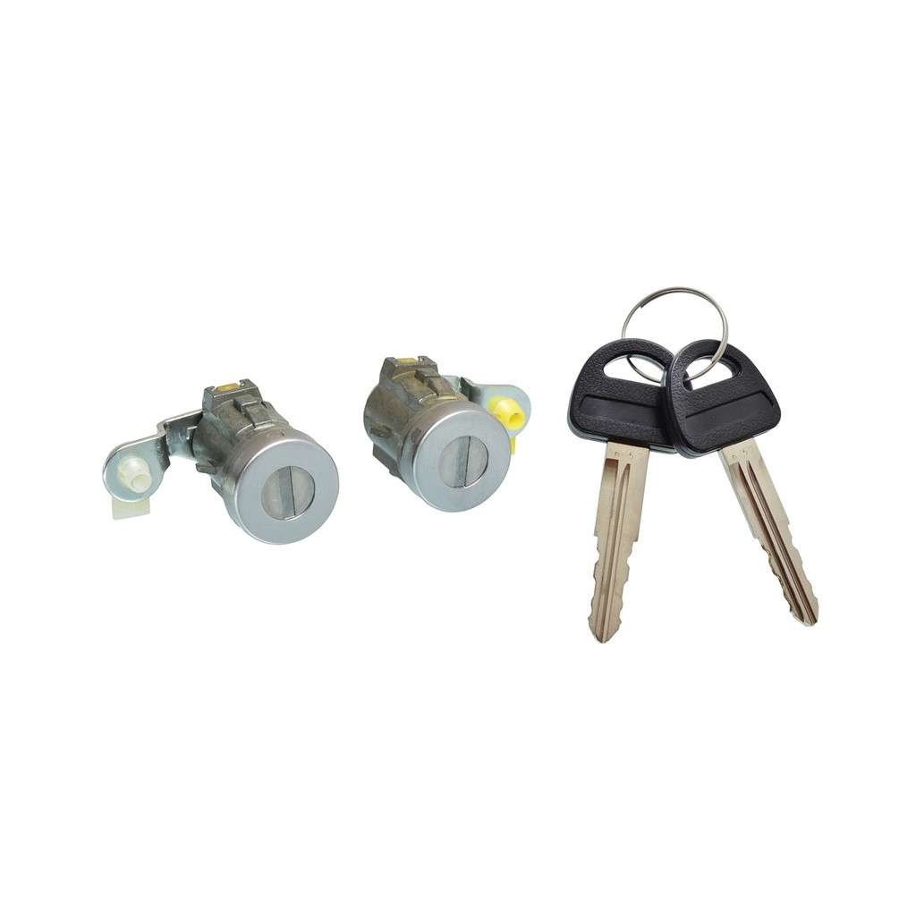 CILINDRO PARA PUERTA CV TRACKER  SZ ESCUDO/GRAND VITARA 89-98  JUEGO METAL CROMADO TIPO ORIGINAL    