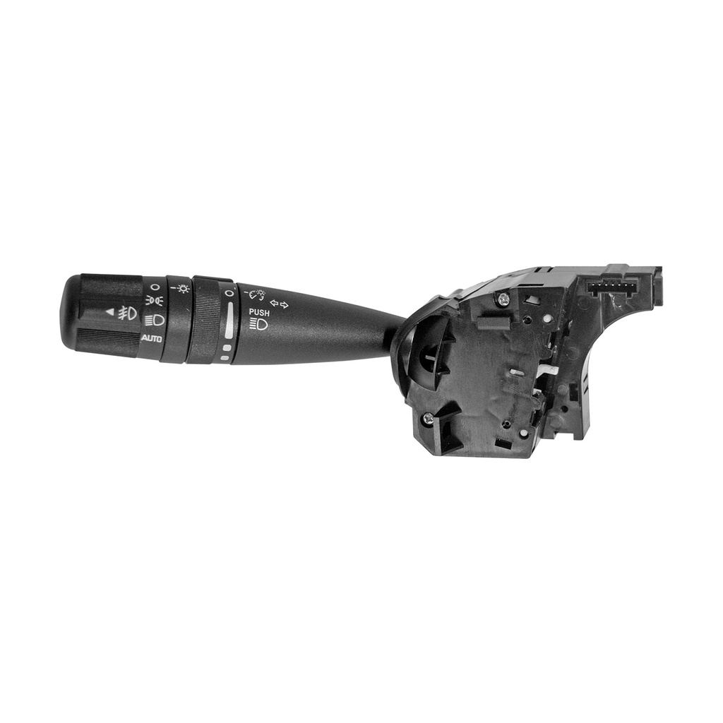 PALANCA DIRECCIONAL DG AVENGER 08-14/NITRO 07-12/JOURNEY 09-10  CR 200C 12-14/SEBRING/CIRRUS 07-10  JP LIBERTY 08-14/GRAND CHEROKEE/COMMANDER 08-10/WRANGLER 11-17/PATRIOT/COMPASS 07-17  DG CALIBER 07-10  CONTROL LUCES AUTOMATICAS 11 PINS CON NIEBLA NEGRA 12VCC CUB    