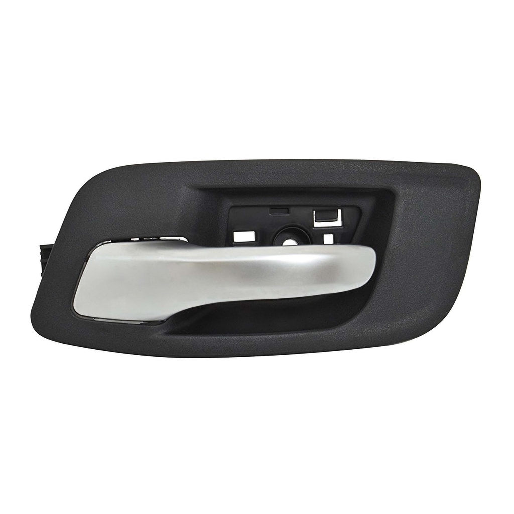 MANIJA INTERIOR CR 300C 11-16  SIN HOYO PARA MEMORIAS NEGRO/PLATA PLASTICO HUSHAN Izquierdo Delantera  