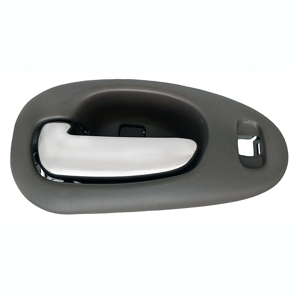 MANIJA INTERIOR CR 300M 99-04/CONCORDE 98-04  CON HOYO PARA SEGURO GRIS/CROMO PLASTICO HUSHAN Izquierdo Delantera  