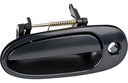 MANIJA EXTERIOR PT GRAND AM 99-05  OD ALERO 99-04  CON HOYO PARA LLAVE NEGRA PLASTICO HUSHAN Izquierdo Delantera  