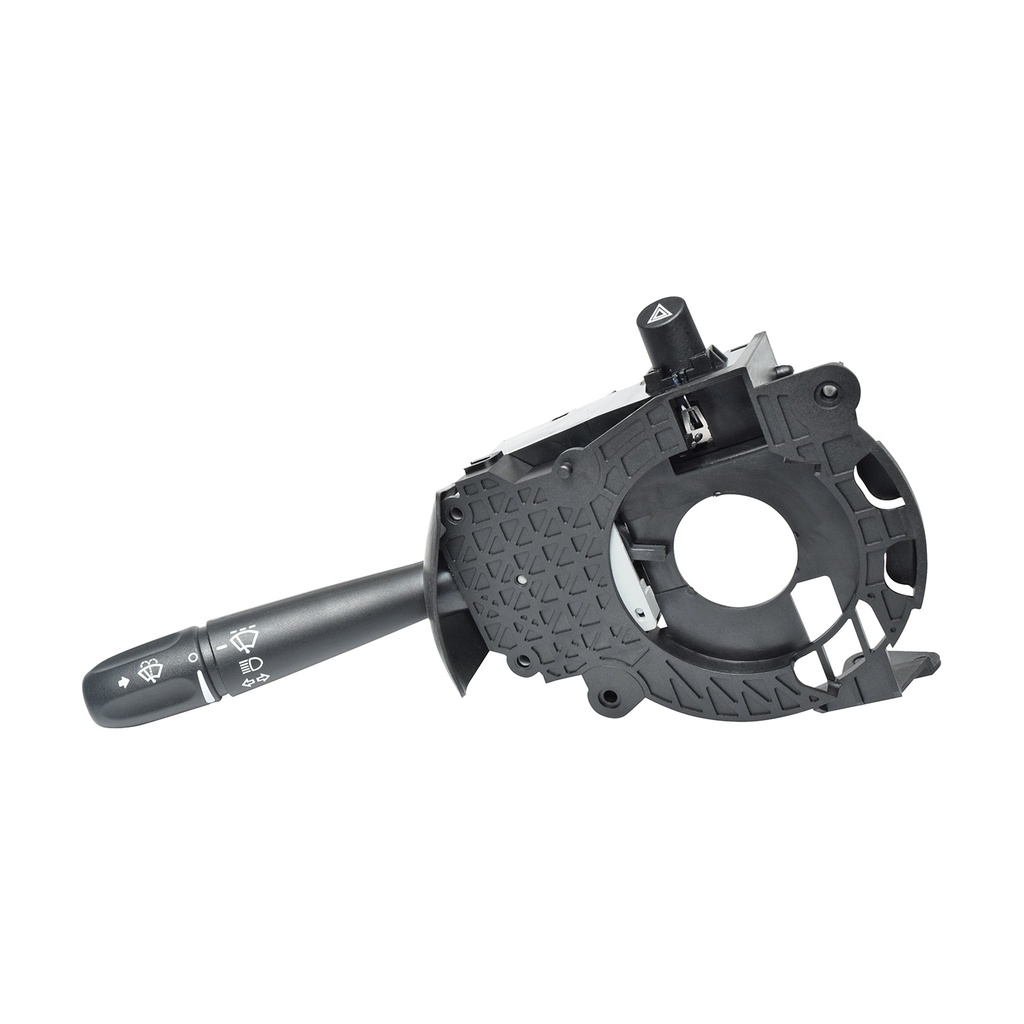 PALANCA DIRECCIONAL DG RAM 02-08/DURANGO 04-09/DAKOTA 05-11  CR ASPEN 07-09  INTERMITENTES/CONTROL LUCES/LIMPIABRISAS  4 PINS CON BASE NEGRA 12VCC CUB    