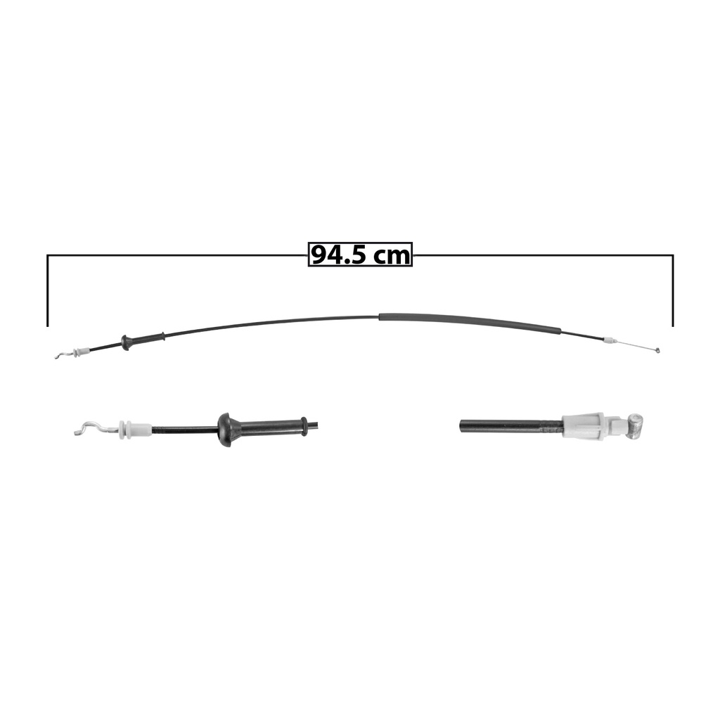 CHICOTE CERRADURA DG GRAND CARAVAN  CR TOWN & COUNTRY 08-20  94.5CM HUSHAN Derecho/Izquierdo  Puerta corrediza 