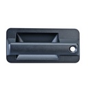 MANIJA EXTERIOR CV KODIAK 92-08/HEAVY DUTY C3500 95-03  CON HOYO PARA LLAVE CORRUGADA ZINC HUSHAN Izquierdo Delantera  