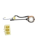 PALANCA DIRECCIONAL DS 620 PICK UP 73-80  6 PINS CON ARNES NEGRA 12VCC MANIJAUTO    