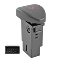 BOTON DE INTERMITENTES DG ATOS 00-10  8 PINS 1 TECLA NEGRO 12VCC MANIJAUTO    